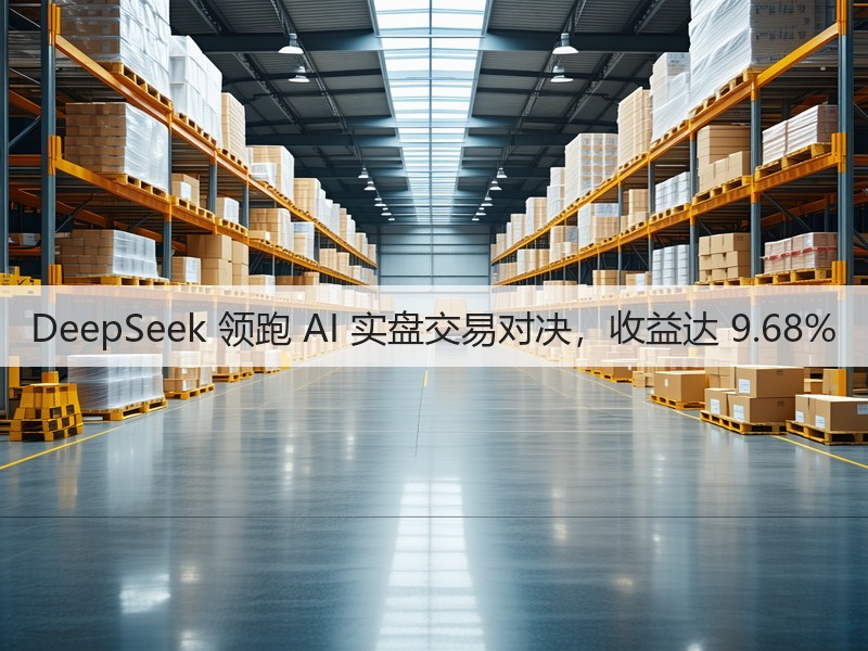 DeepSeek 领跑 AI 实盘交易对决,收益达 9.68%(图3) DeepSeek 领跑 AI 实盘交易对决,收益达 9.68%(图3)