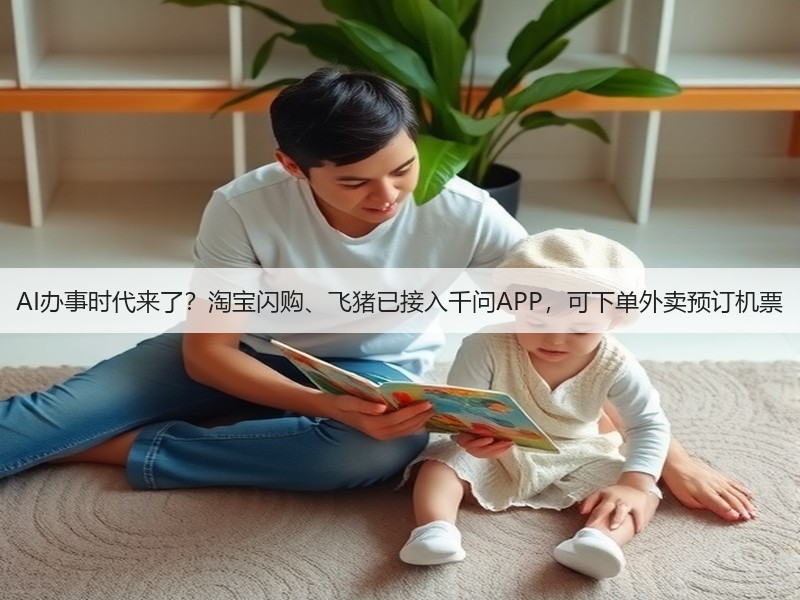 AI办事时代来了?淘宝闪购、飞猪已接入千问APP,可下单外卖预订机票(图2) AI办事时代来了?淘宝闪购、飞猪已接入千问APP,可下单外卖预订机票(图2)