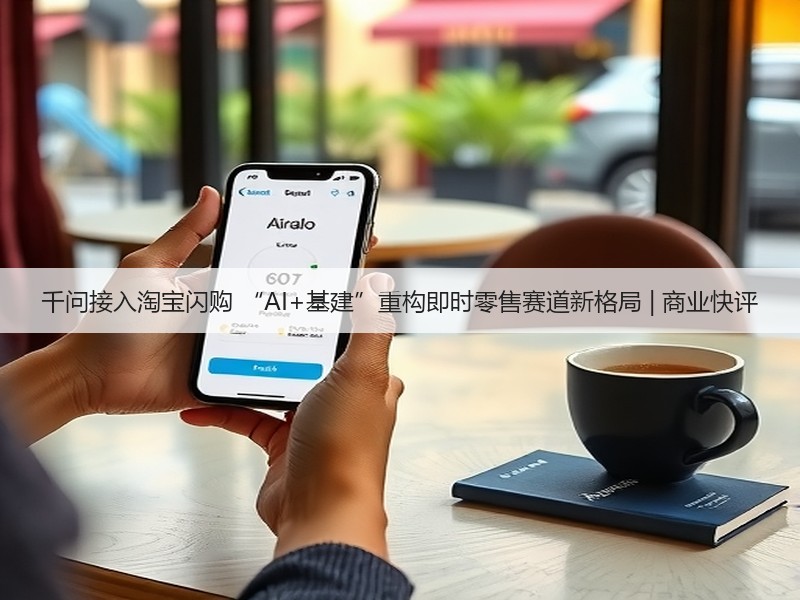千问接入淘宝闪购 “AI+基建”重构即时零售赛道新格局 | 商业快评(图3) 千问接入淘宝闪购 “AI+基建”重构即时零售赛道新格局 | 商业快评(图3)