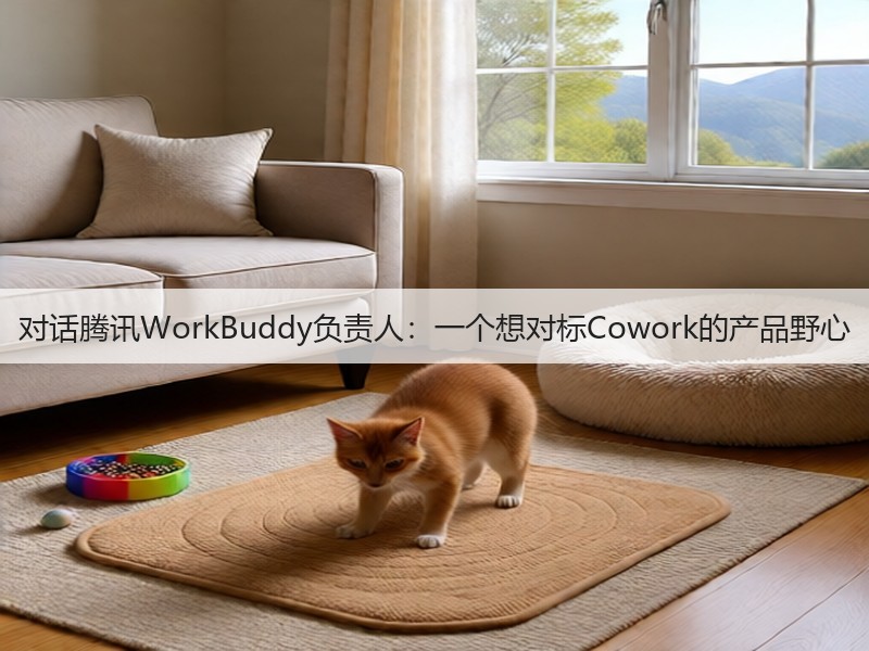 对话腾讯WorkBuddy负责人：一个想对标Cowork的产品野心(图2)