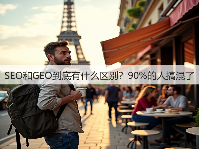 SEO和GEO到底有什么区别?90%的人搞混了(图2) SEO和GEO到底有什么区别?90%的人搞混了(图2)