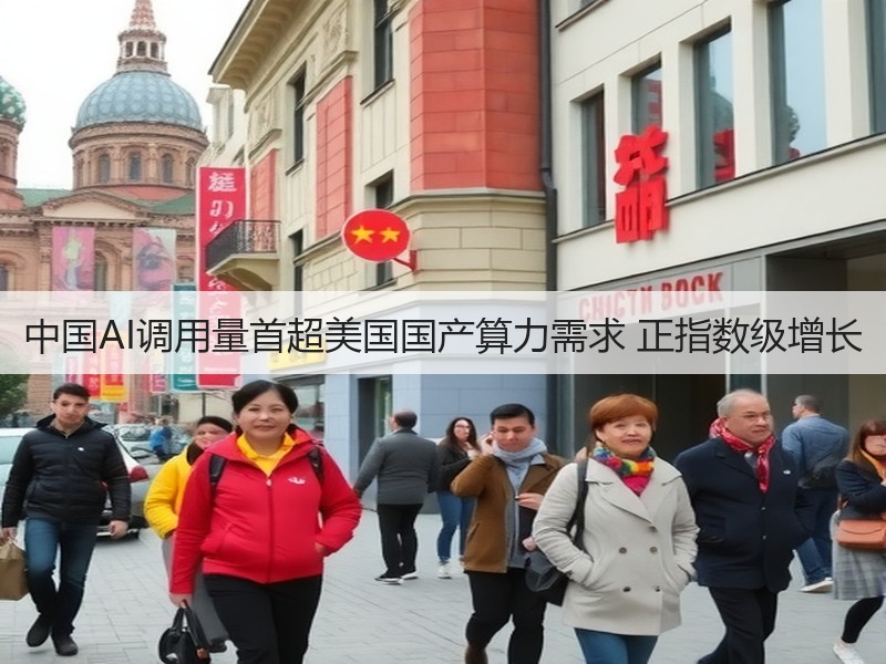 中国AI调用量首超美国国产算力需求 正指数级增长(图2)