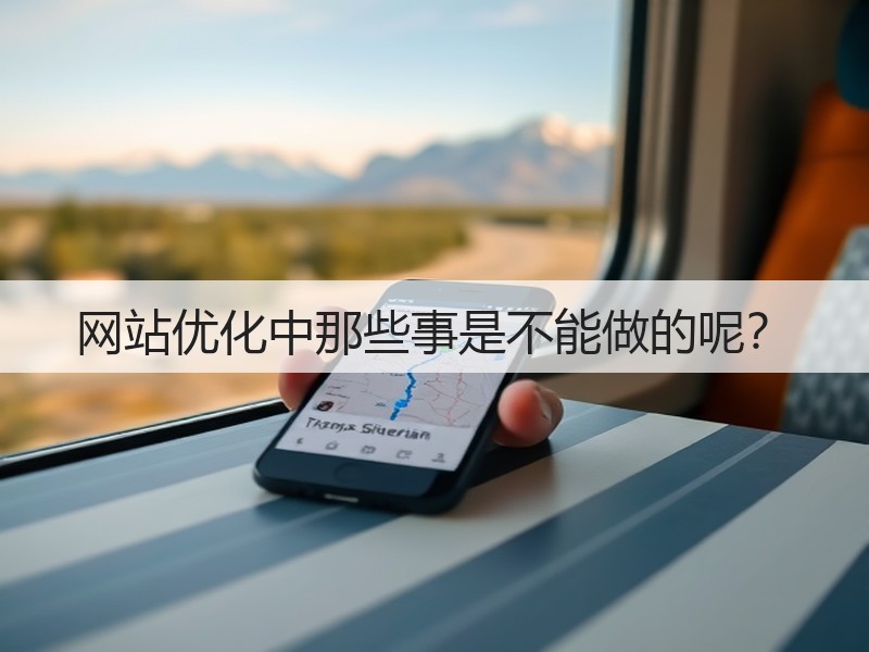 网站优化中那些事是不能做的呢？(图2)
