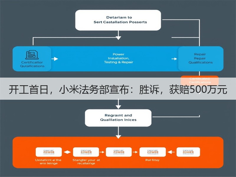 开工首日，小米法务部宣布：胜诉，获赔500万元(图3)