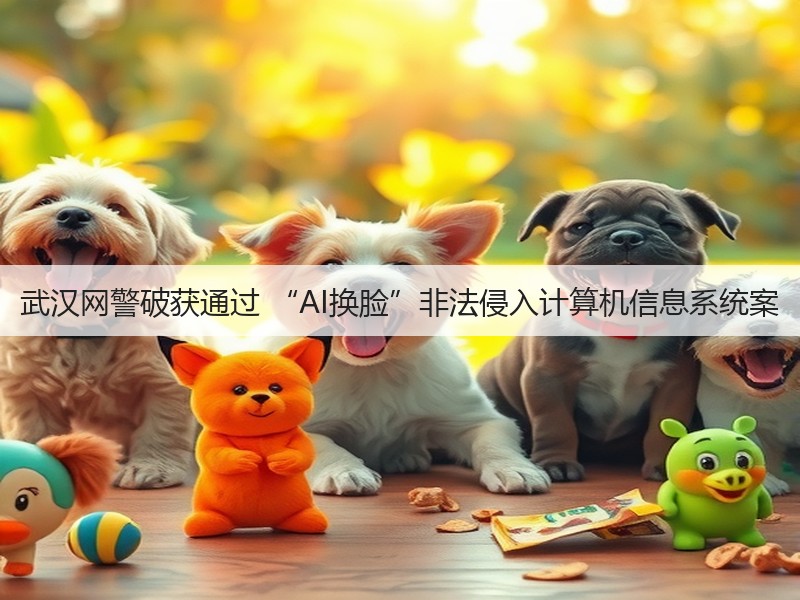 武汉网警破获通过 “AI换脸”非法侵入计算机信息系统案(图2) 武汉网警破获通过 “AI换脸”非法侵入计算机信息系统案(图2)