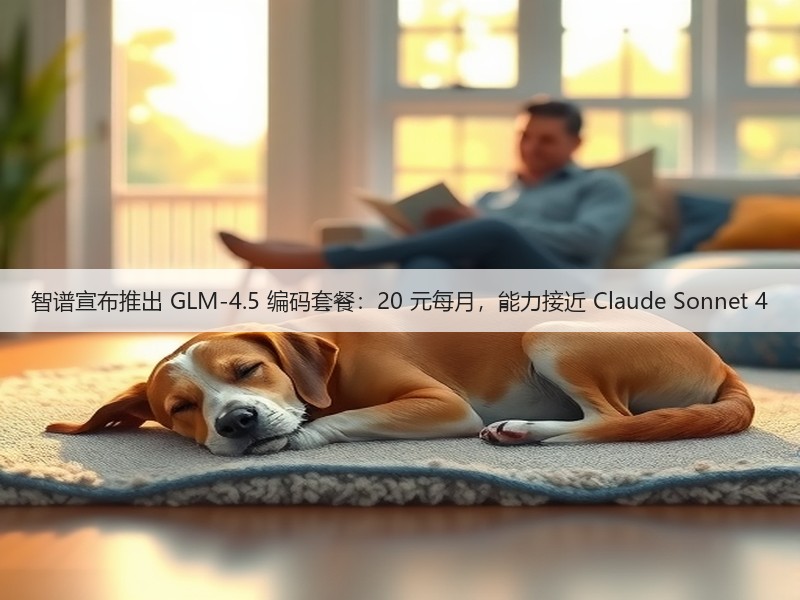智谱宣布推出 GLM-4.5 编码套餐：20 元每月，能力接近 Claude Sonnet 4(图3)