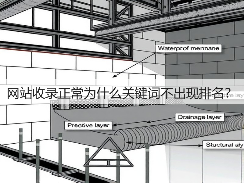 网站收录正常为什么关键词不出现排名?(图2) 网站收录正常为什么关键词不出现排名?(图2)