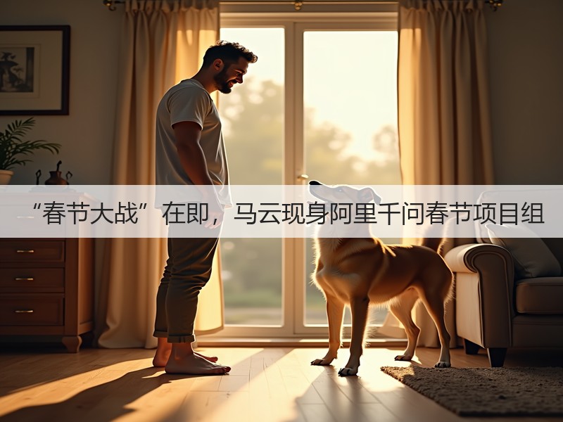 “春节大战”在即，马云现身阿里千问春节项目组(图2)