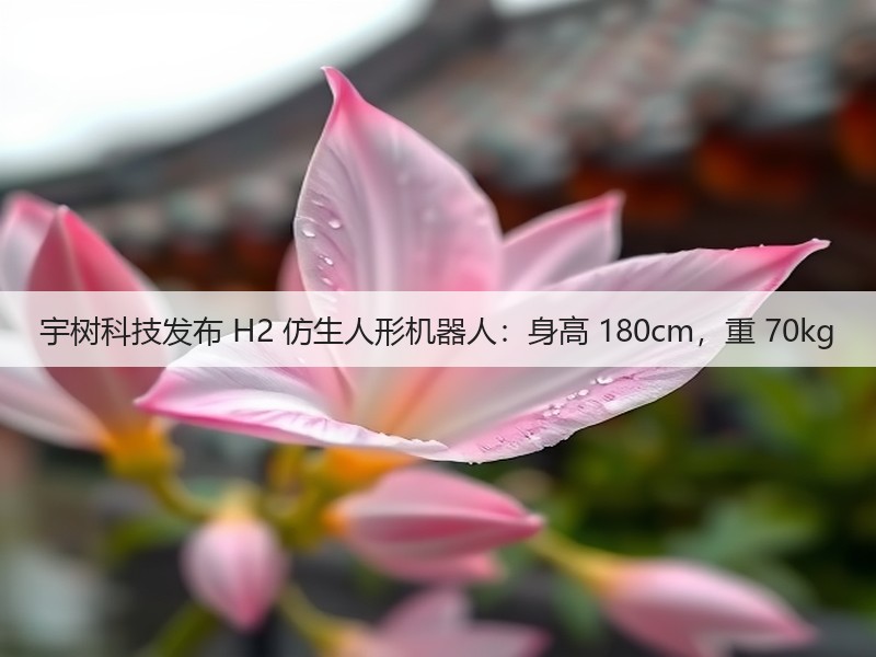 宇树科技发布 H2 仿生人形机器人:身高 180cm,重 70kg(图1) 宇树科技发布 H2 仿生人形机器人:身高 180cm,重 70kg(图1)