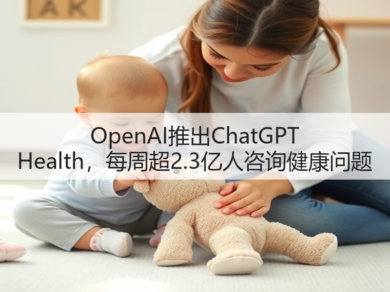 OpenAI推出ChatGPT Health，每周超2.3亿人咨询健康问题(图3)