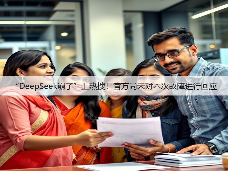 “DeepSeek崩了”上热搜!官方尚未对本次故障进行回应(图2) “DeepSeek崩了”上热搜!官方尚未对本次故障进行回应(图2)