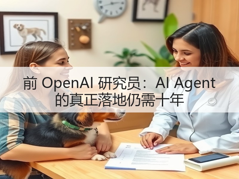 前 OpenAI 研究员：AI Agent 的真正落地仍需十年