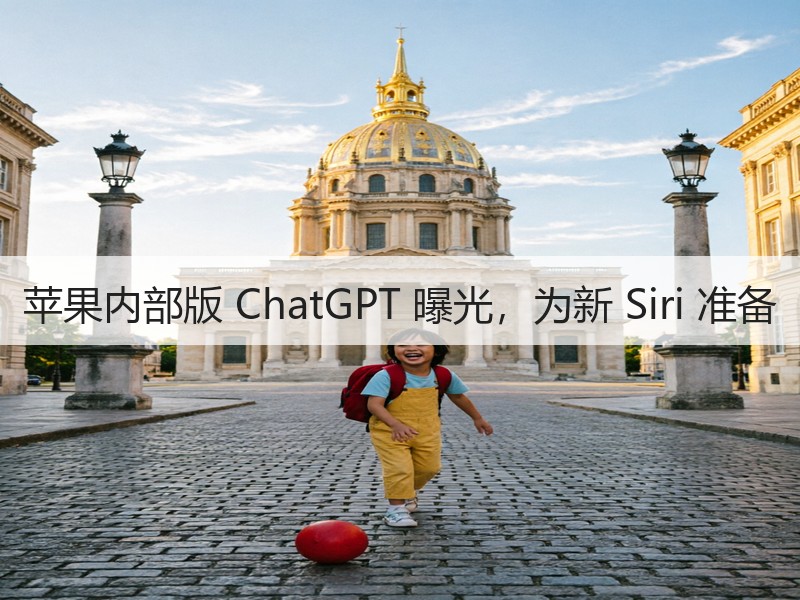苹果内部版 ChatGPT 曝光，为新 Siri 准备