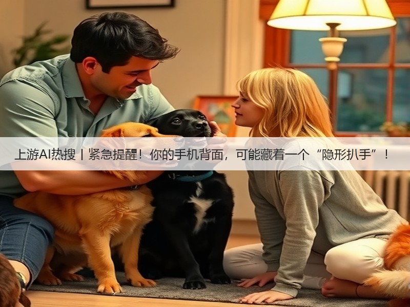 上游AI热搜丨紧急提醒！你的手机背面，可能藏着一个“隐形扒手”！(图3)