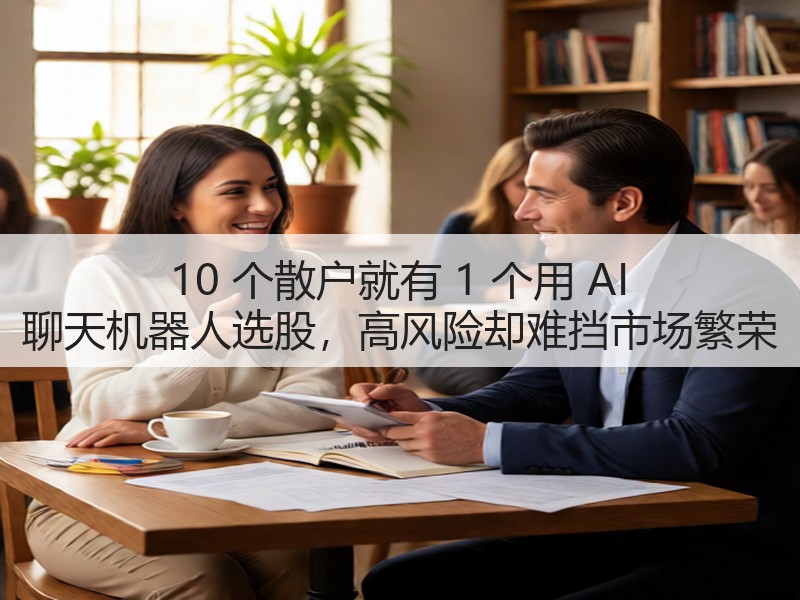 10 个散户就有 1 个用 AI 聊天机器人选股，高风险却难挡市场繁荣(图2)