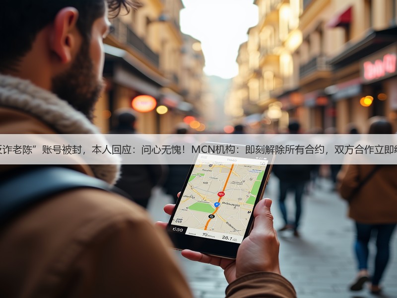 “反诈老陈”账号被封，本人回应：问心无愧！MCN机构：即刻解除所有合约，双方合作立即终止(图3)