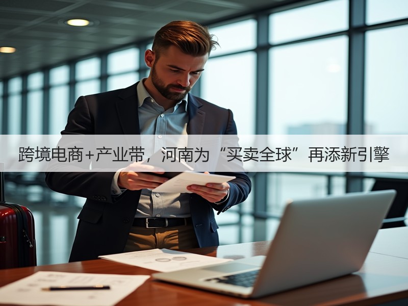 跨境电商+产业带，河南为“买卖全球”再添新引擎(图2)