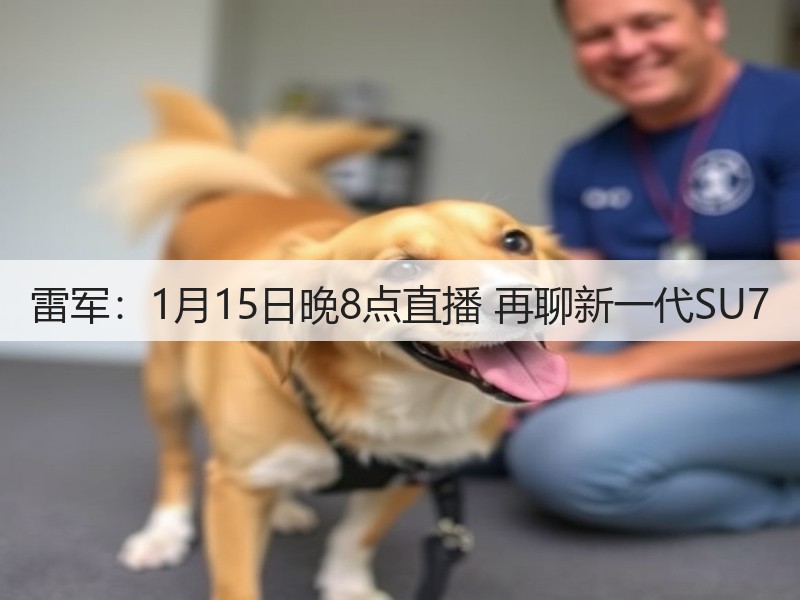 雷军：1月15日晚8点直播 再聊新一代SU7(图3)