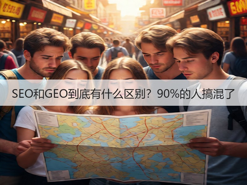 SEO和GEO到底有什么区别？90%的人搞混了