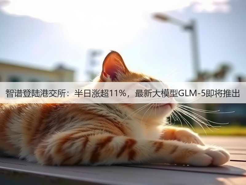 智谱登陆港交所：半日涨超11%，最新大模型GLM-5即将推出(图3)