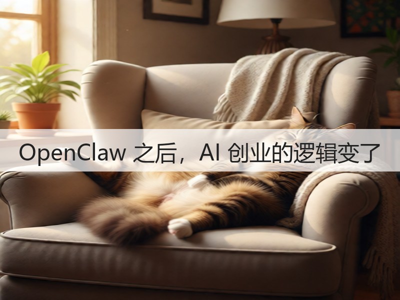OpenClaw 之后，AI 创业的逻辑变了(图3)