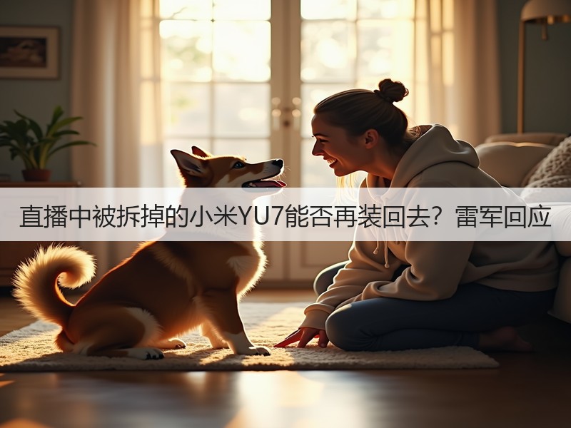 直播中被拆掉的小米YU7能否再装回去?雷军回应(图3) 直播中被拆掉的小米YU7能否再装回去?雷军回应(图3)