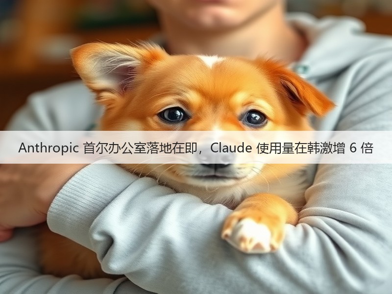 Anthropic 首尔办公室落地在即，Claude 使用量在韩激增 6 倍(图1)