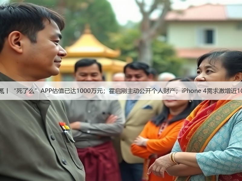 8点1氪丨“死了么”APP估值已达1000万元;霍启刚主动公开个人财产;iPhone 4需求激增近1000%(图2) 8点1氪丨“死了么”APP估值已达1000万元;霍启刚主动公开个人财产;iPhone 4需求激增近1000%(图2)