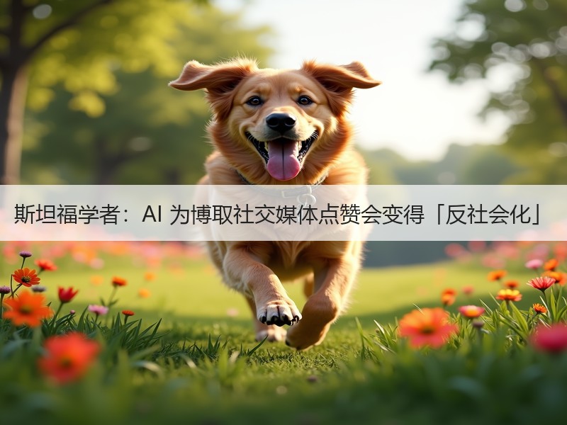斯坦福学者：AI 为博取社交媒体点赞会变得「反社会化」