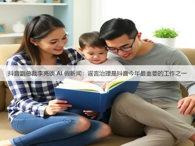 抖音副总裁李亮谈 AI 假新闻：谣言治理是抖音今年最重要的工作之一(图3)