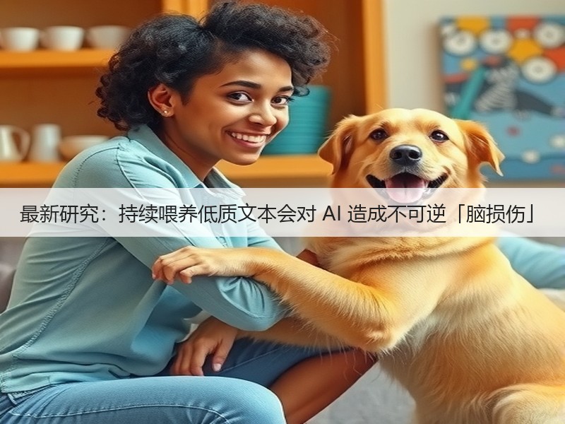 最新研究:持续喂养低质文本会对 AI 造成不可逆「脑损伤」(图1) 最新研究:持续喂养低质文本会对 AI 造成不可逆「脑损伤」(图1)