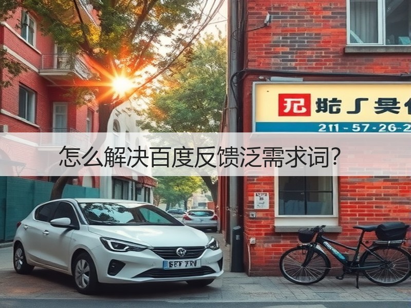 怎么解决百度反馈泛需求词?(图2) 怎么解决百度反馈泛需求词?(图2)