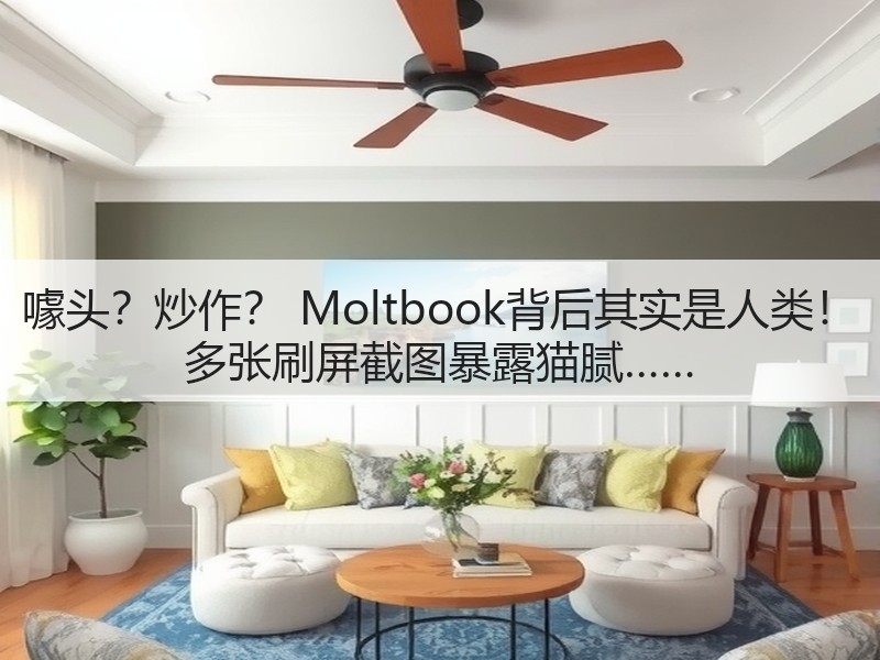 噱头？炒作？ Moltbook背后其实是人类！ 多张刷屏截图暴露猫腻……(图2)