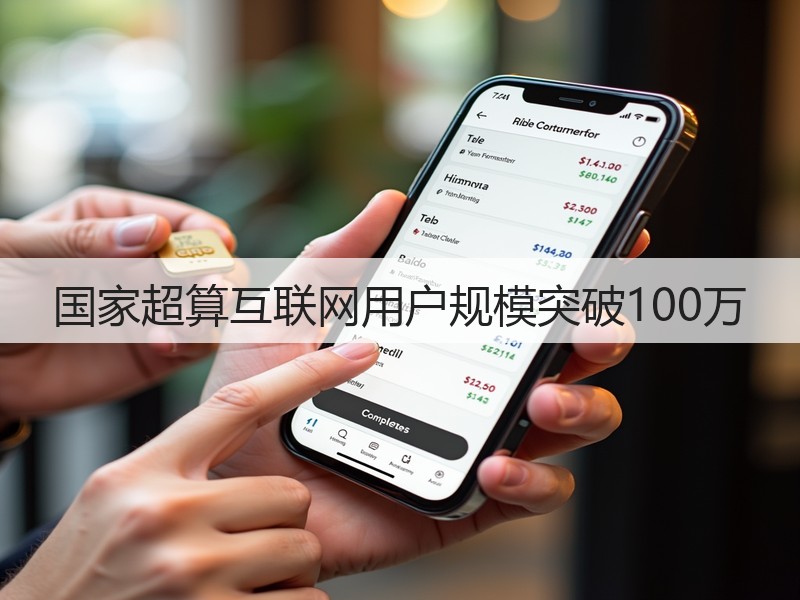 国家超算互联网用户规模突破100万(图2) 国家超算互联网用户规模突破100万(图2)