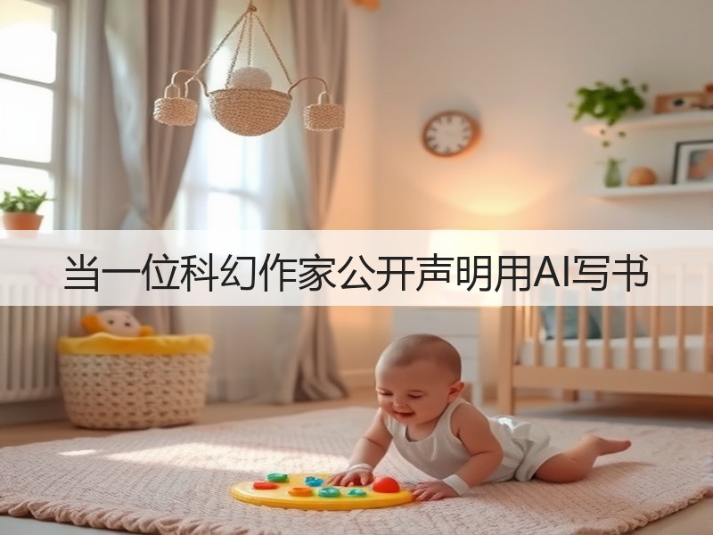 当一位科幻作家公开声明用AI写书(图2) 当一位科幻作家公开声明用AI写书(图2)