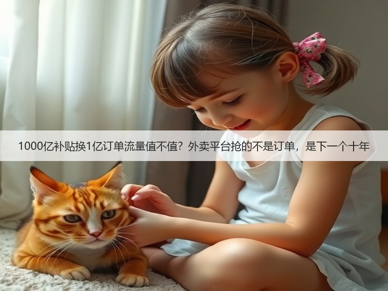 1000亿补贴换1亿订单流量值不值?外卖平台抢的不是订单,是下一个十年(图2) 1000亿补贴换1亿订单流量值不值?外卖平台抢的不是订单,是下一个十年(图2)