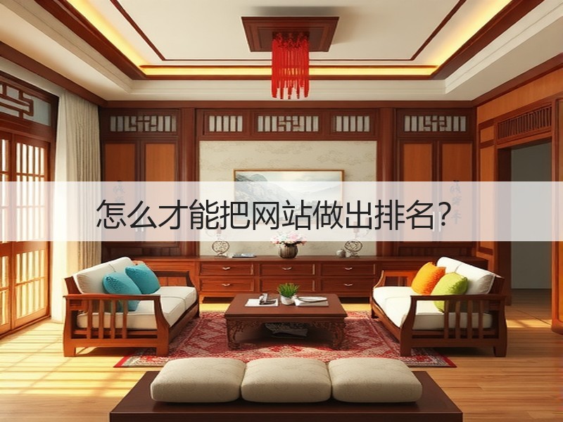 怎么才能把网站做出排名？(图3)