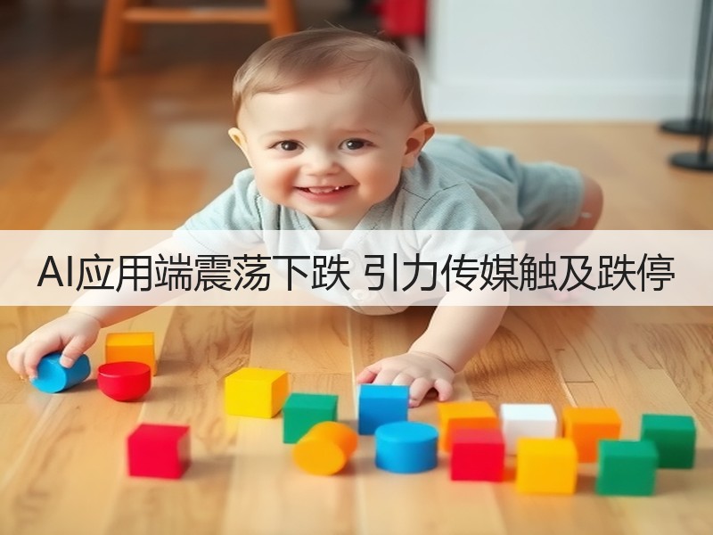 AI应用端震荡下跌 引力传媒触及跌停(图2)