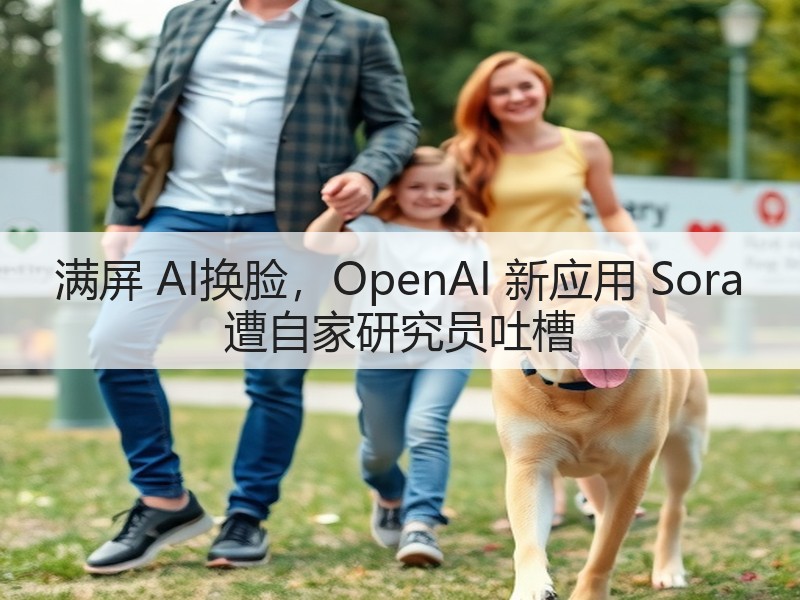 满屏 AI换脸,OpenAI 新应用 Sora 遭自家研究员吐槽(图2) 满屏 AI换脸,OpenAI 新应用 Sora 遭自家研究员吐槽(图2)
