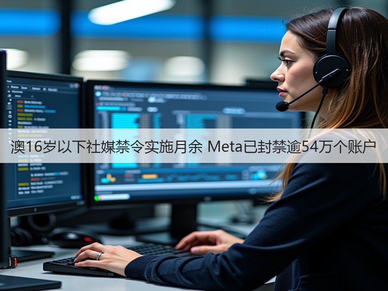 澳16岁以下社媒禁令实施月余 Meta已封禁逾54万个账户(图3)