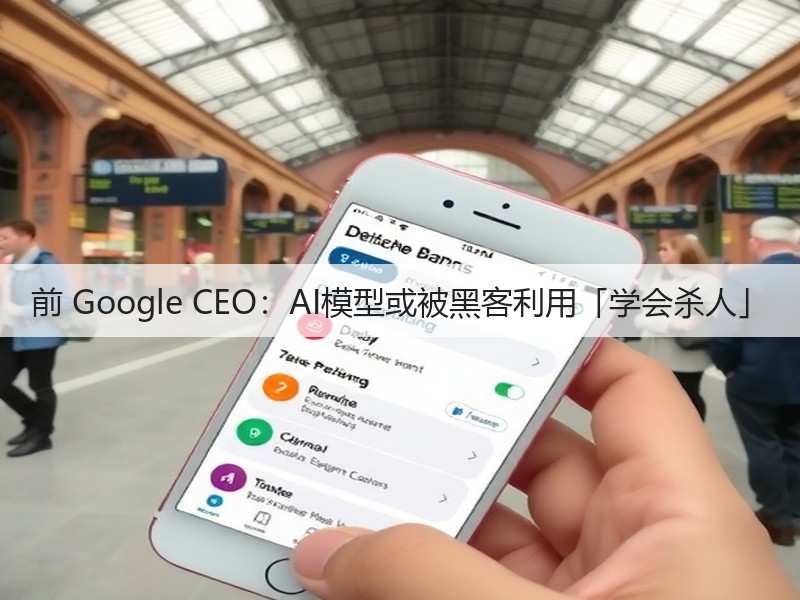 前 Google CEO:AI模型或被黑客利用「学会杀人」(图3) 前 Google CEO:AI模型或被黑客利用「学会杀人」(图3)
