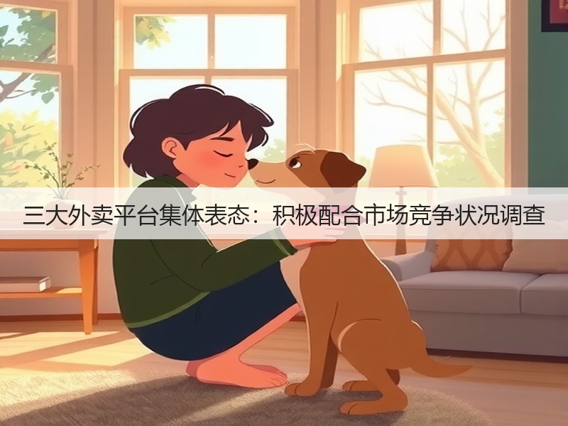 三大外卖平台集体表态:积极配合市场竞争状况调查(图3) 三大外卖平台集体表态:积极配合市场竞争状况调查(图3)