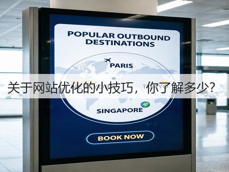 关于网站优化的小技巧，你了解多少？(图1)