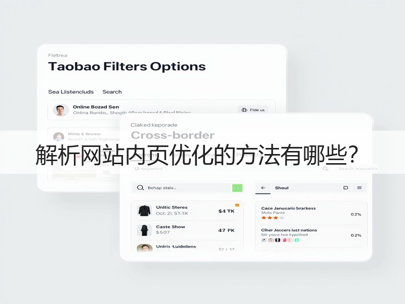解析网站内页优化的方法有哪些？(图2)