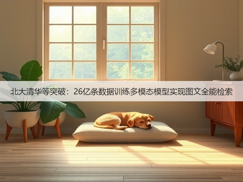 北大清华等突破：26亿条数据训练多模态模型实现图文全能检索(图2)