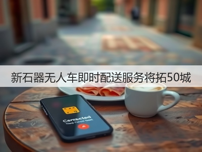 新石器无人车即时配送服务将拓50城(图3) 新石器无人车即时配送服务将拓50城(图3)