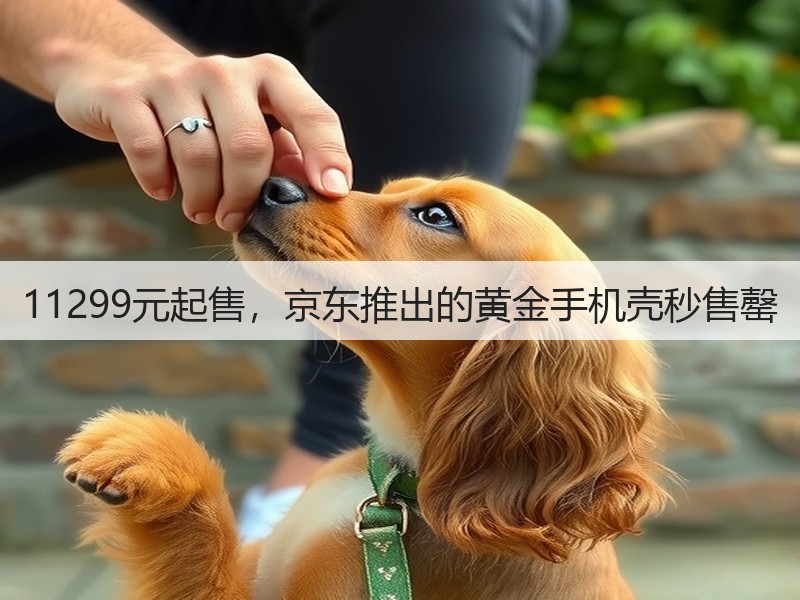 11299元起售，京东推出的黄金手机壳秒售罄(图2)
