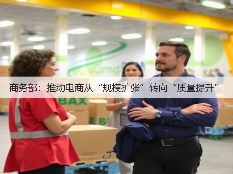 商务部：推动电商从“规模扩张”转向“质量提升”(图2)