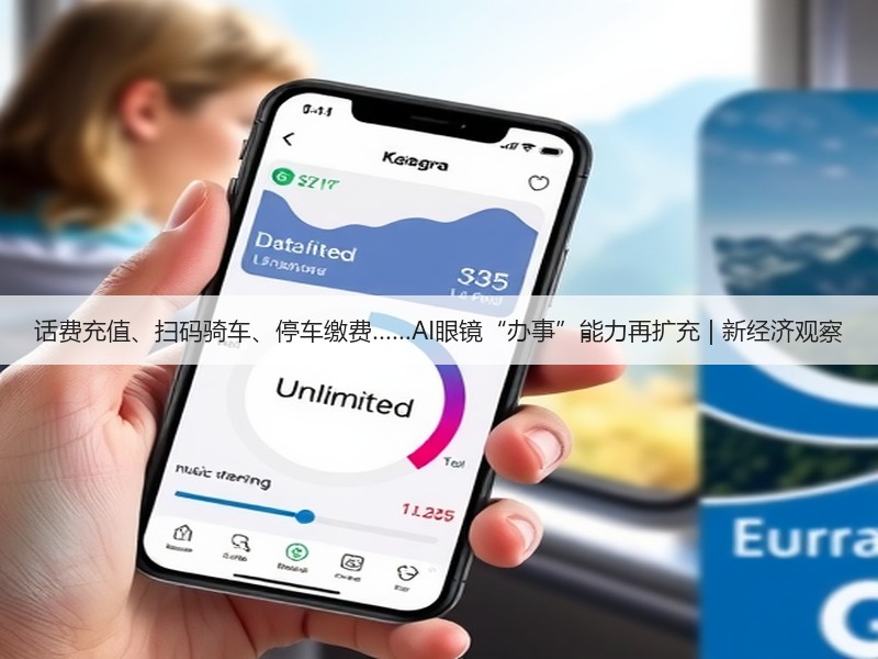 话费充值、扫码骑车、停车缴费……AI眼镜“办事”能力再扩充 | 新经济观察(图2) 话费充值、扫码骑车、停车缴费……AI眼镜“办事”能力再扩充 | 新经济观察(图2)