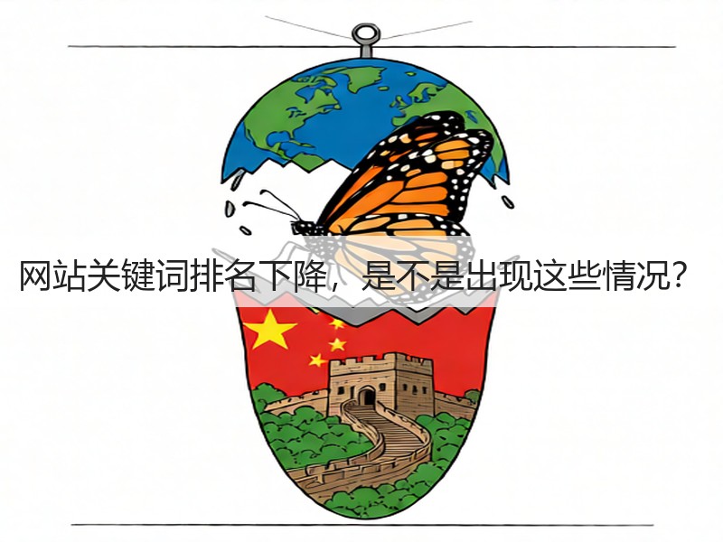 网站关键词排名下降，是不是出现这些情况？(图3)